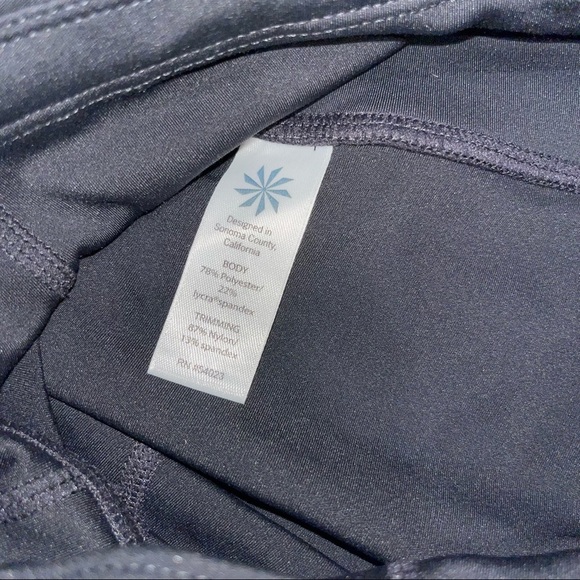 Athleta Black Aura Sonar Capri Leggings - Picture 10 of 11